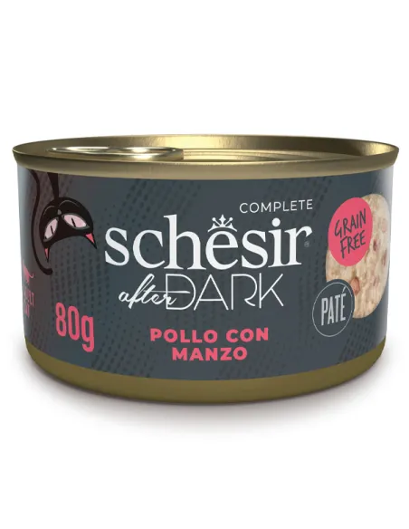 Schesir Cat Adult Pollo/Manzo 80 g Lattina