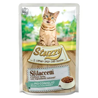 Stuzzy Cat Sfilaccetti Coniglio 85 g
