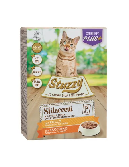 Stuzzy Cat Sfilaccetti Pollo 12x85g Busta