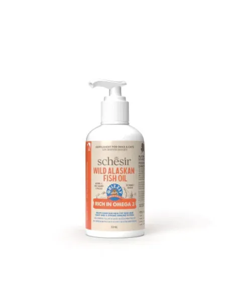 Olio Salmone Grizzly Wild Alaskan Schesir 500 ml
