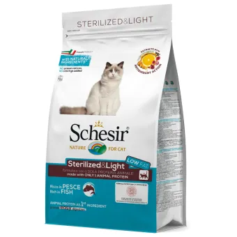 Schesir Sterilised Gatto Pesce 10 kg