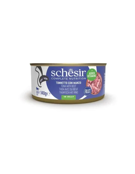 Schesir Cat Jelly Tonnetto Manzo 140 g