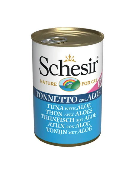 Schesir Cat Kitten Tonno Aloe 140g Latt.