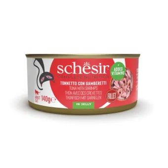 Schesir Cat Jelly Tonnetto Gamberetti 140 g