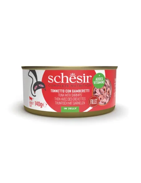 Schesir Cat Jelly Tonnetto Gamberetti 140 g