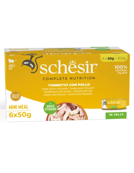 Schesir Cat Tonno Pollo 6x50g Lattina