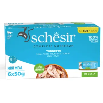 Schesir Cat Tonno 6x50g Lattina