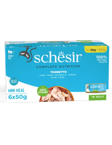 Schesir Cat Tonno 6x50g Lattina