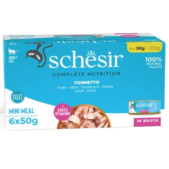Schesir Cat Tonnetto 6x50g Lattina