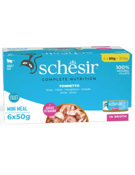 Schesir Cat Tonnetto 6x50g Lattina