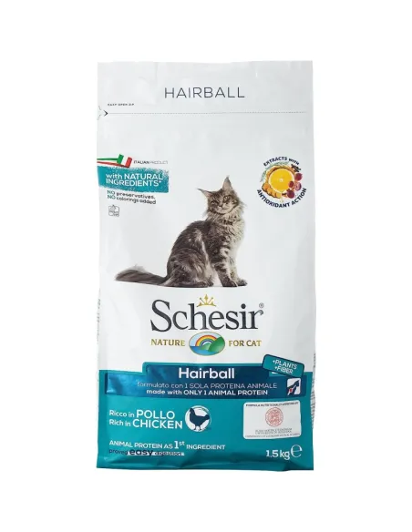 Schesir Hairball Gatto Pollo 400 g