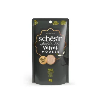 Schesir Cat Dark Velvet Mousse Pollo 80 g