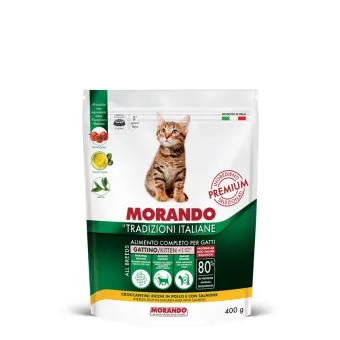 Morando Tradizioni Kitten Pollo Salmone 400g