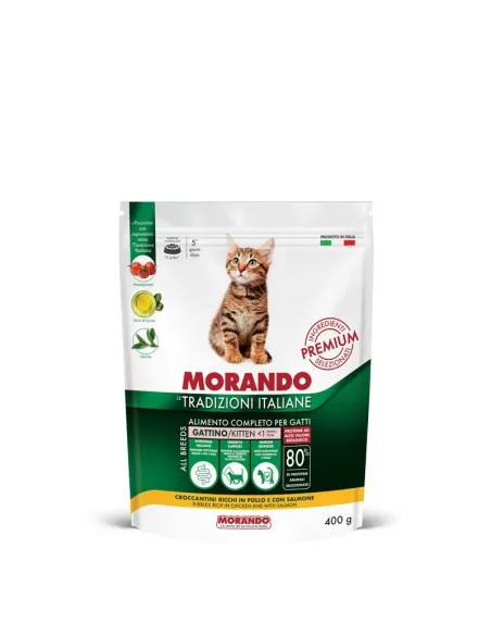 Morando Tradizioni Kitten Pollo Salmone 400g