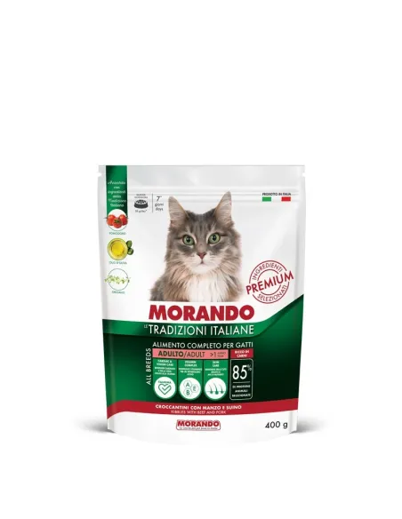 Morando Tradizioni Adult Manzo Suino Gatto 400g