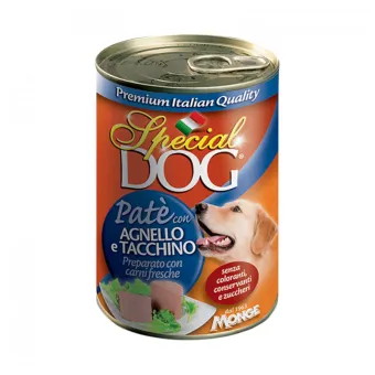 Special Dog Patè Agnello Tacchino 400 gr