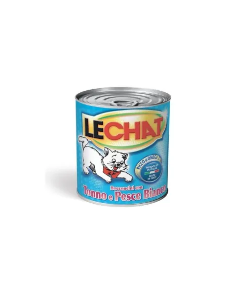 Lechat Bocconcini Tonno e Pesce Bianco 720 g