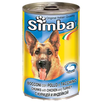 Simba Bocconi Pollo Tacchino Dog 415g