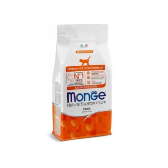 Monge Cat Kitten Anatra 400 gr