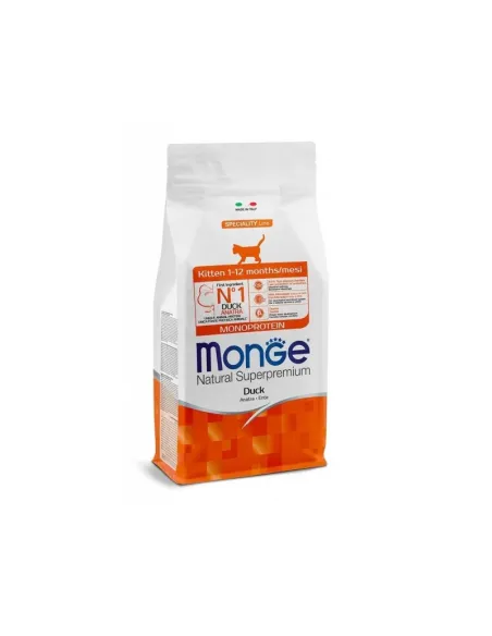 Monge Cat Kitten Anatra 400 gr