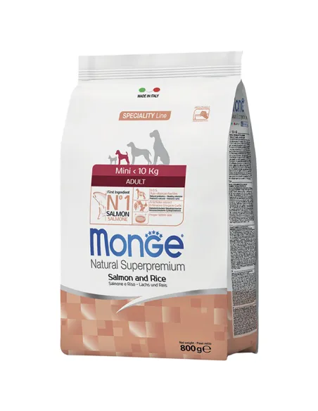 Monge Adult Mini Salmone e Riso 800 g
