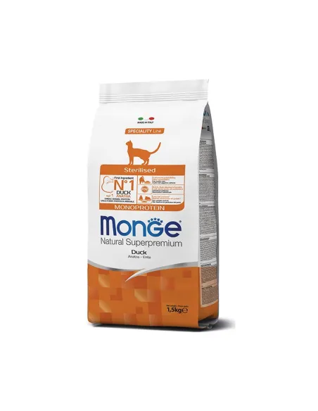 Monge Cat Sterilized Anatra 1,5 kg
