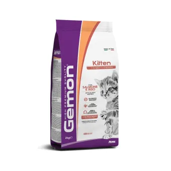 Gemon Cat Kitten Salmone e Riso 2 kg