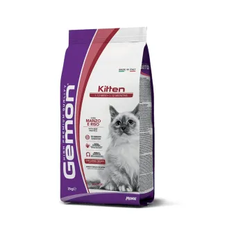 Gemon Cat Kitten Manzo e Riso 2 kg