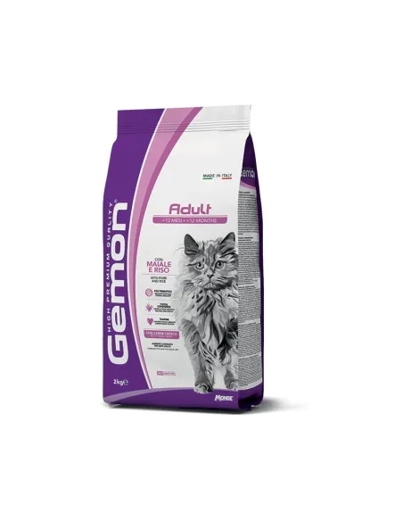 Gemon Cat Adult Maiale e Riso 2 kg