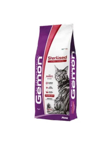 Gemon Cat Adult Sterilised Manzo 2 kg