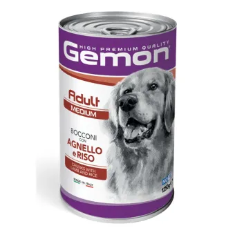 Gemon Bocconi Agnello Latte Cane 1.26 kg