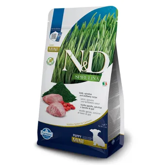 N&D Spirulina Lamb Puppy Mini 2 kg