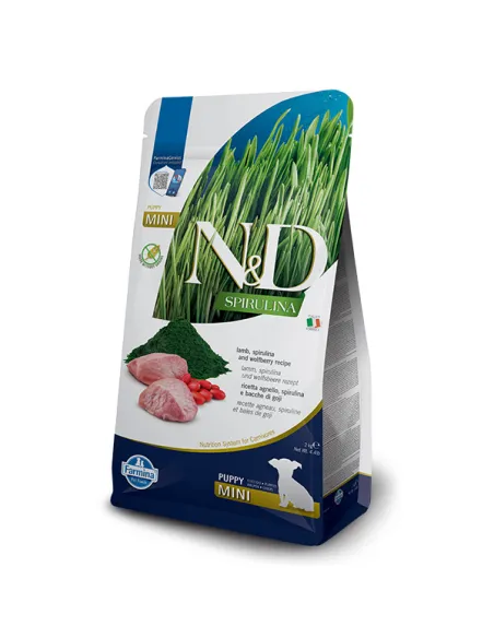 N&D Spirulina Lamb Puppy Mini 2 kg