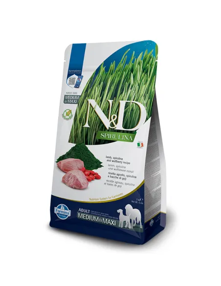 N&D Spirulina Lamb Adult Med/Max 2 kg