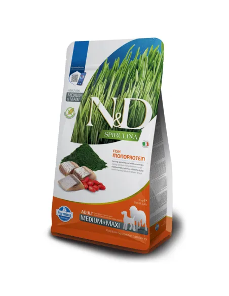 N&D Spirulina Herring Adult Med/Max 2 kg