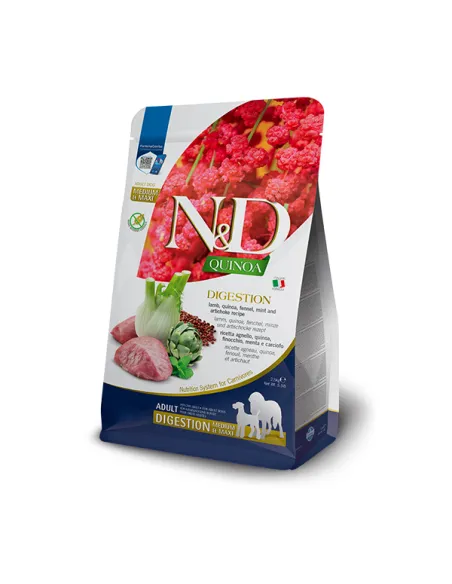 N&D Quinoa Dog Digestion Lamb M/M 2,5 kg