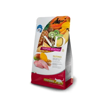 N&D Cat Tropical Chicken Neutered 1,5 kg