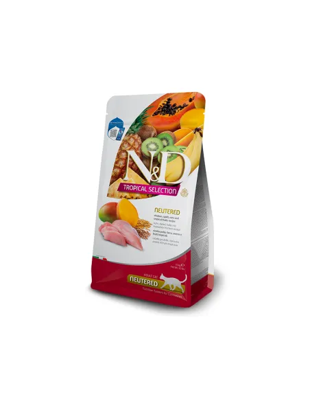 N&D Cat Tropical Chicken Neutered 1,5 kg