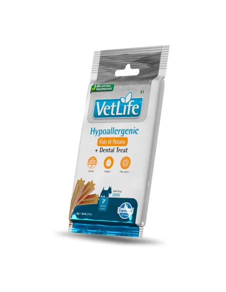 Snack Dog Vet Life Hypo Fish Mini 60 g
