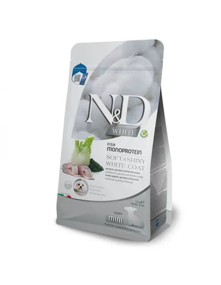 N&D White Puppy Spigola, Finocchio Mini 1,5 kg