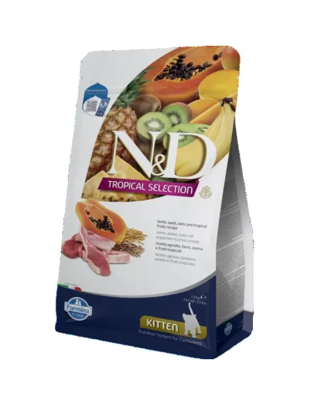 N&D Cat Tropical Lamb Kitten 1,5 kg