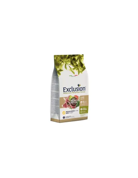 Exclusion Noble Grain Adult Agnello Medium 3 kg