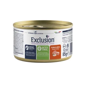 Exclusion Diet Intestinal Maiale e Riso Gatto 85 g