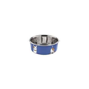 Ciotola Acciaio Bella M 17cm Azzurra 750ml Cin 605
