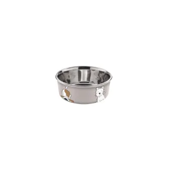 Ciotola Acciaio Bella M 17cm Grigia 750ml Cin 605