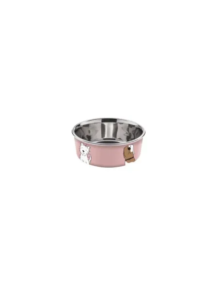 Ciotola Acciaio Bella Xxs 10cm Rosa 150ml Cin 610-