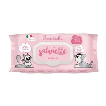 Dog/Cat Salviette 40pz Sensitive Bio ign50sen-box