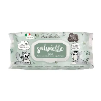 Dog/Cat Salviette 40pz Herbal ign50erb-box