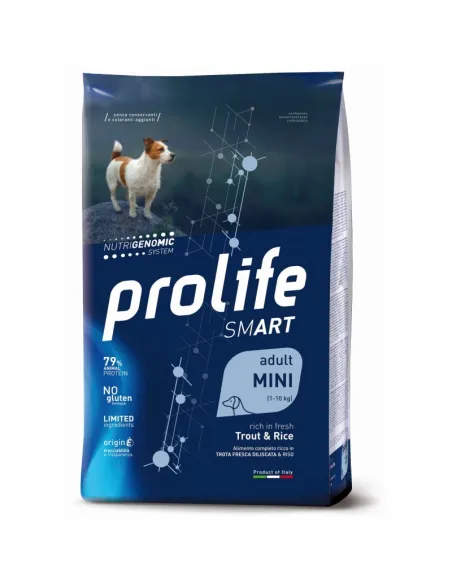 Prolife Smart Adult Trota Riso 600g Mini