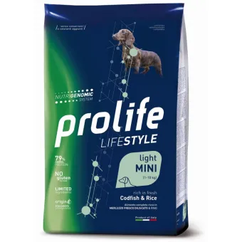 Prolife Light Lifestyle Merluzzo Riso 600g Mini